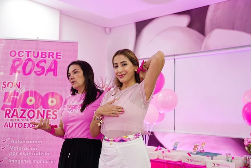 Jornada de Octubre Rosa con la Fundación Corazón Rosa